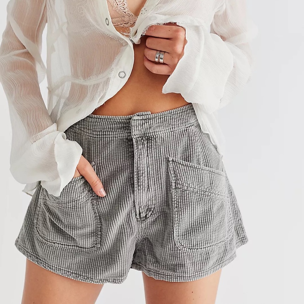 We The Free Love Struck Cord Shorts
